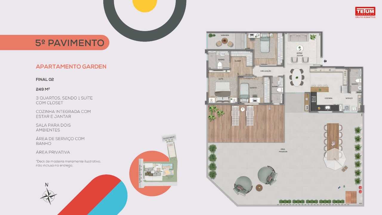 Apartamento à venda com 3 quartos, 249m² - Foto 19