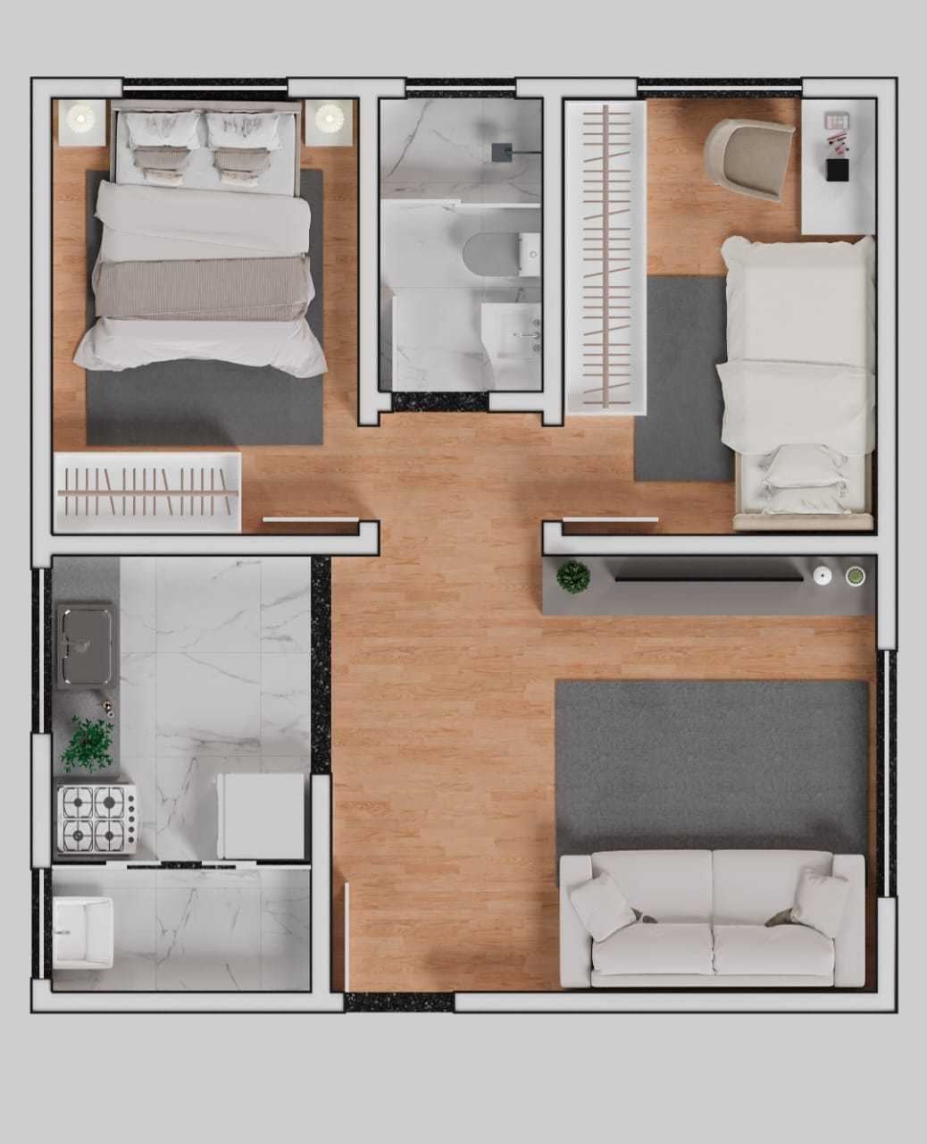 Apartamento à venda com 2 quartos, 50m² - Foto 10