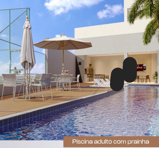 Apartamento à venda com 2 quartos, 44m² - Foto 3