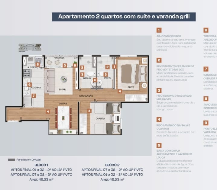 Apartamento à venda com 2 quartos, 44m² - Foto 18