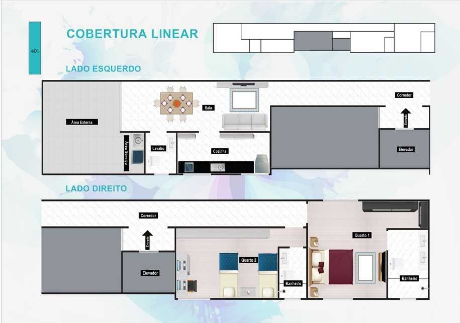 Apartamento à venda com 2 quartos, 56m² - Foto 14