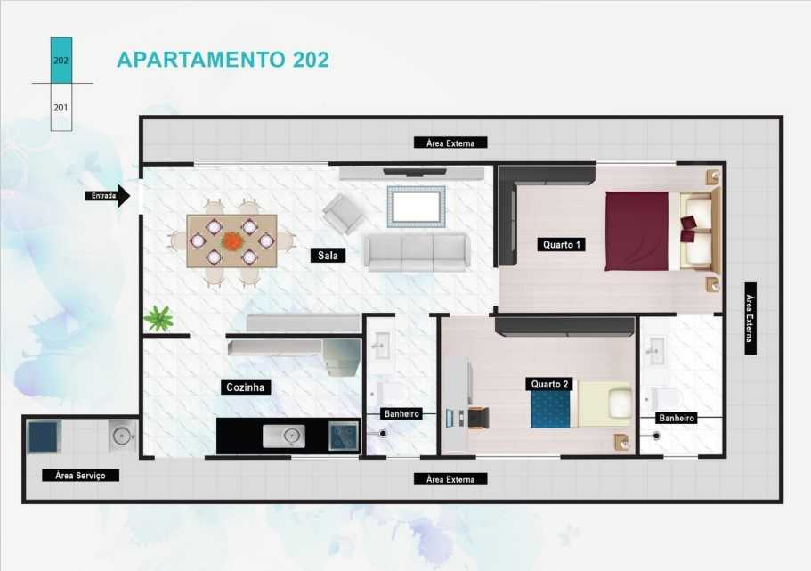 Apartamento à venda com 2 quartos, 56m² - Foto 11