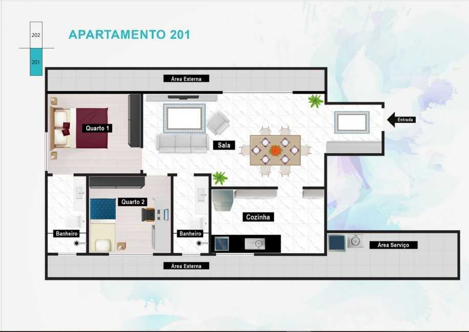 Apartamento à venda com 2 quartos, 56m² - Foto 10