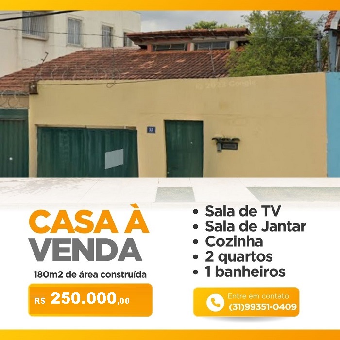 Casa à venda com 2 quartos, 180m² - Foto 1