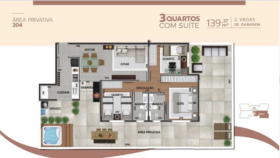 Apartamento à venda com 3 quartos, 68m² - Foto 11