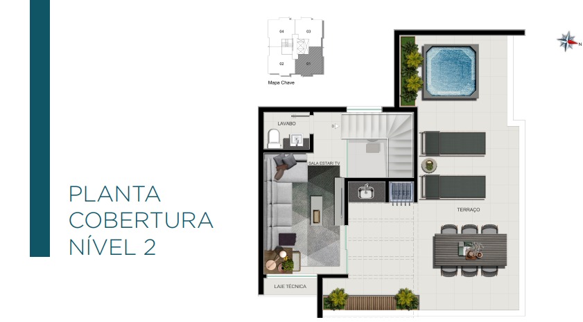 Apartamento à venda com 2 quartos, 65m² - Foto 9