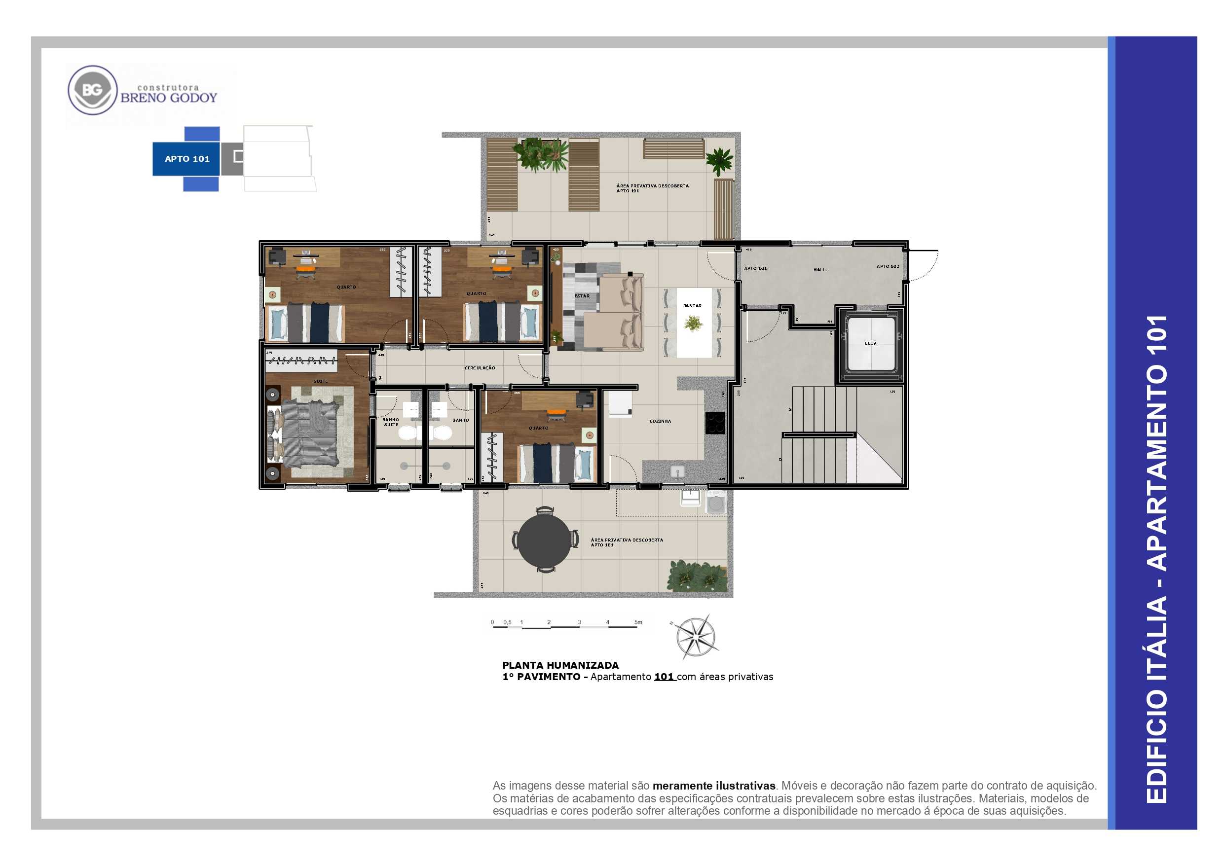 Apartamento à venda com 4 quartos, 113m² - Foto 10