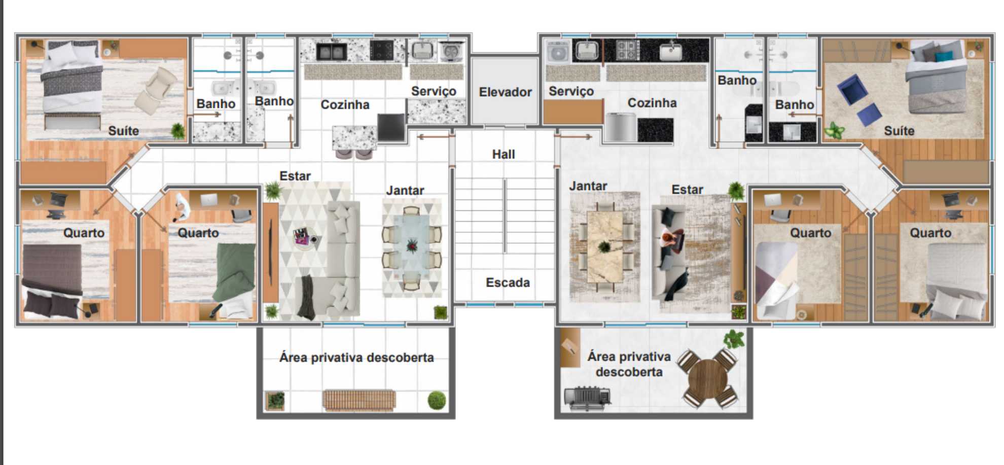 Apartamento à venda com 3 quartos, 94m² - Foto 2