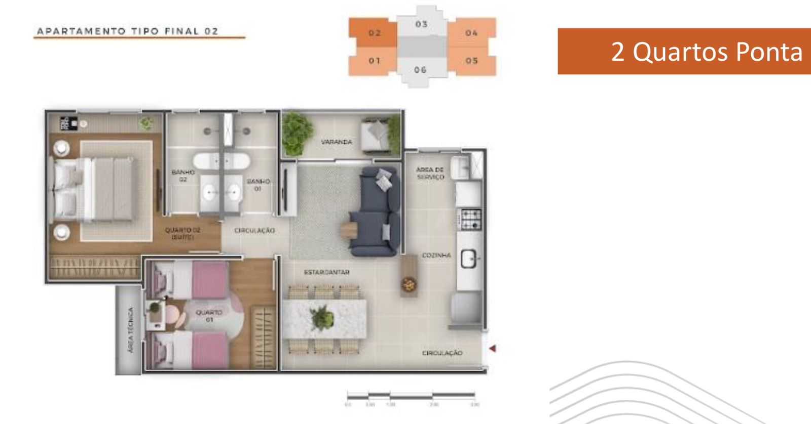 Apartamento à venda com 2 quartos, 101m² - Foto 13