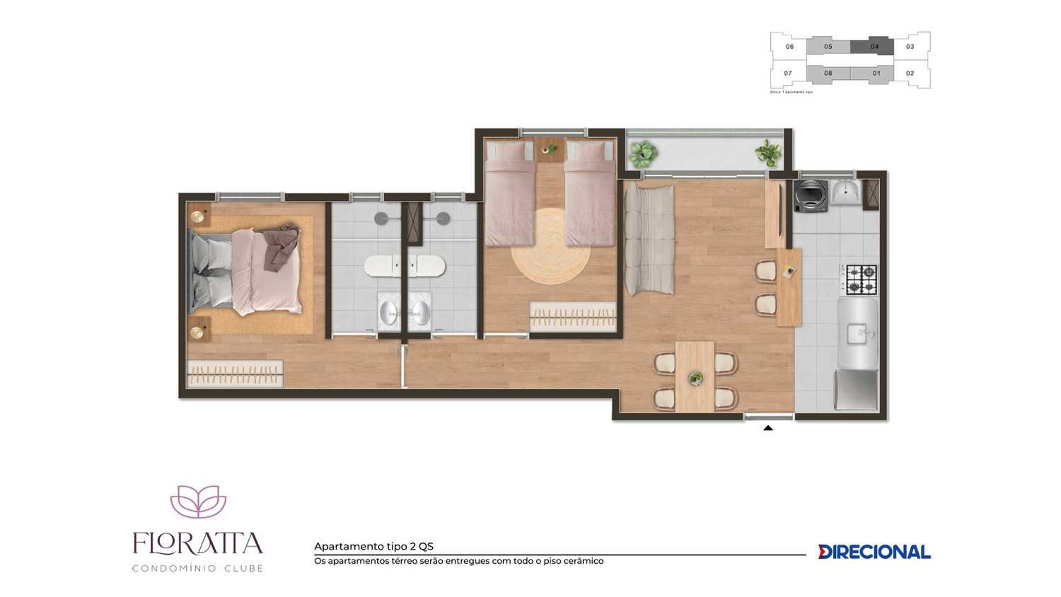 Apartamento à venda com 2 quartos, 53m² - Foto 19