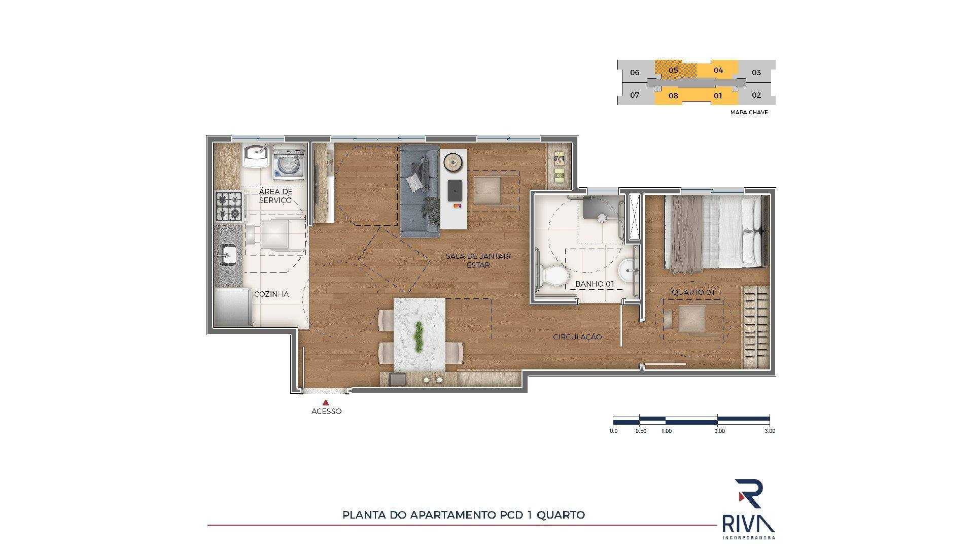 Apartamento à venda com 2 quartos, 46m² - Foto 22