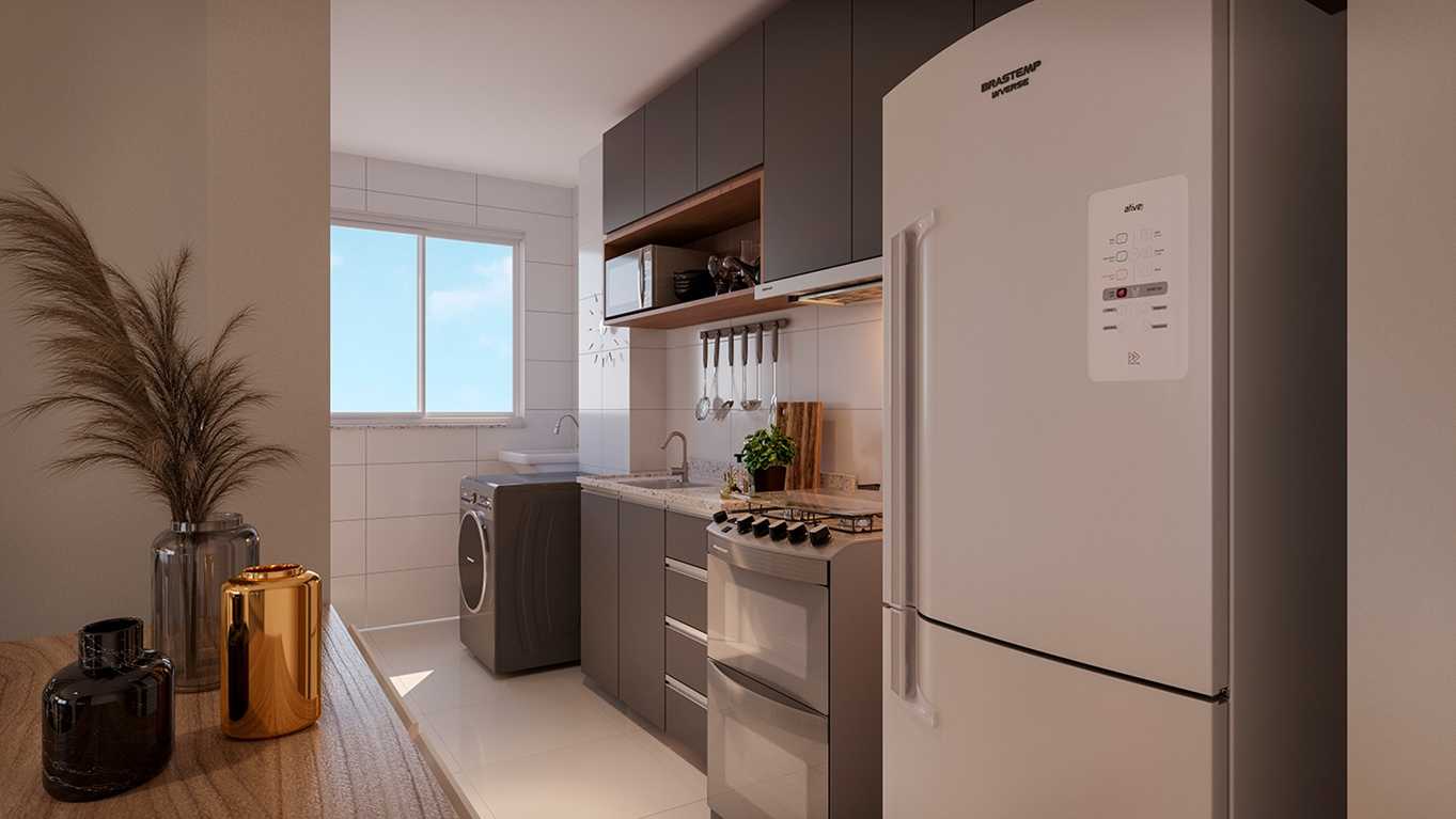 Apartamento à venda com 2 quartos, 47m² - Foto 2