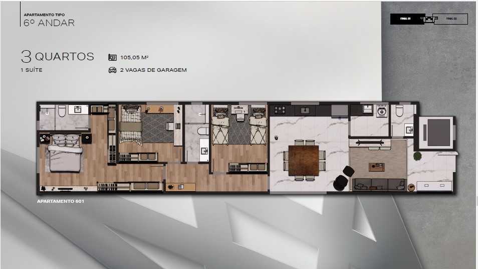 Apartamento à venda com 3 quartos, 105m² - Foto 24