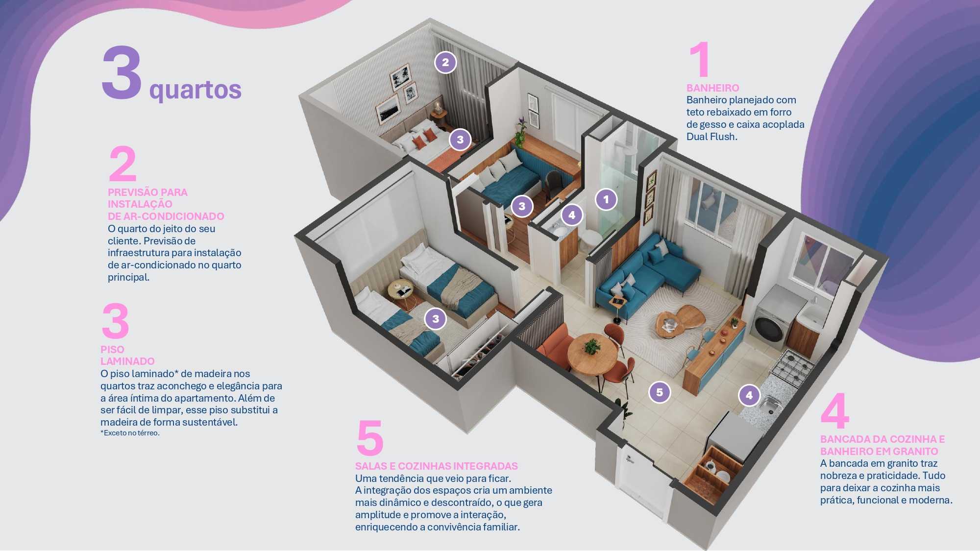 Apartamento à venda com 3 quartos, 55m² - Foto 13