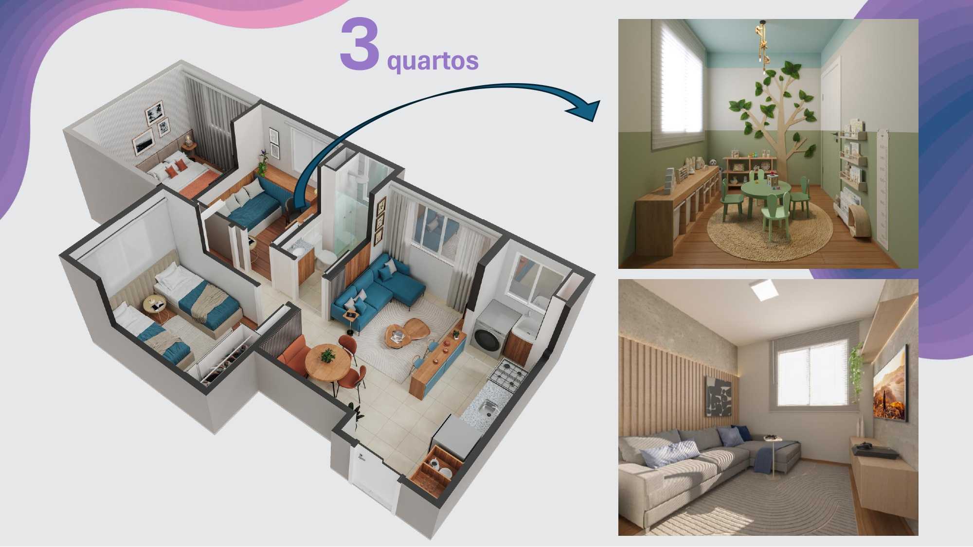 Apartamento à venda com 3 quartos, 55m² - Foto 14