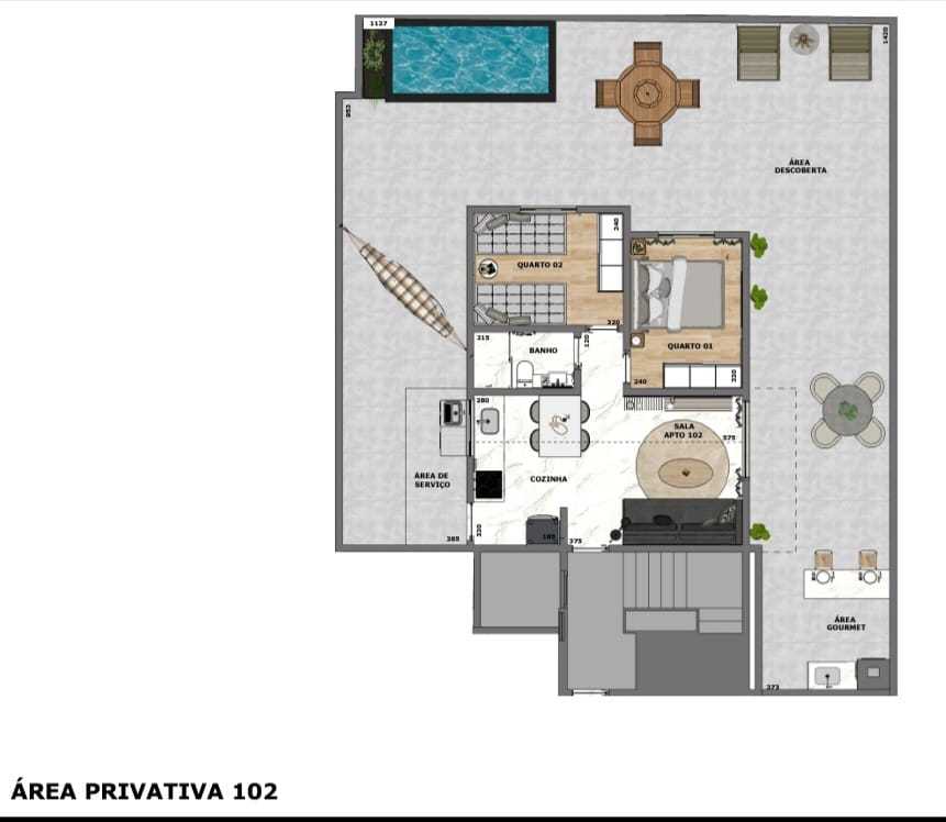 Apartamento à venda com 2 quartos, 55m² - Foto 13