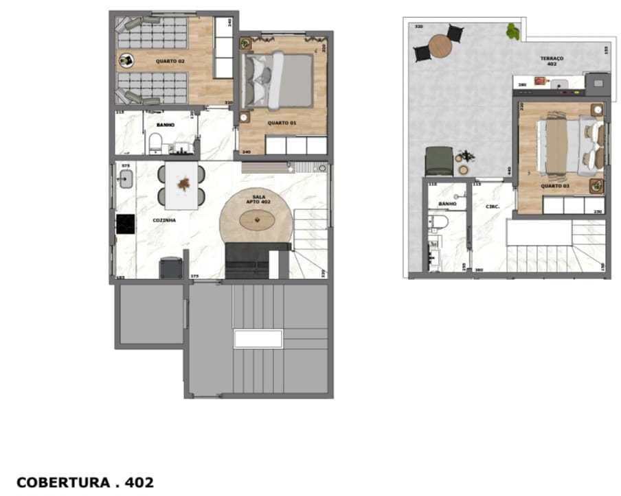 Cobertura à venda com 3 quartos, 21m² - Foto 8