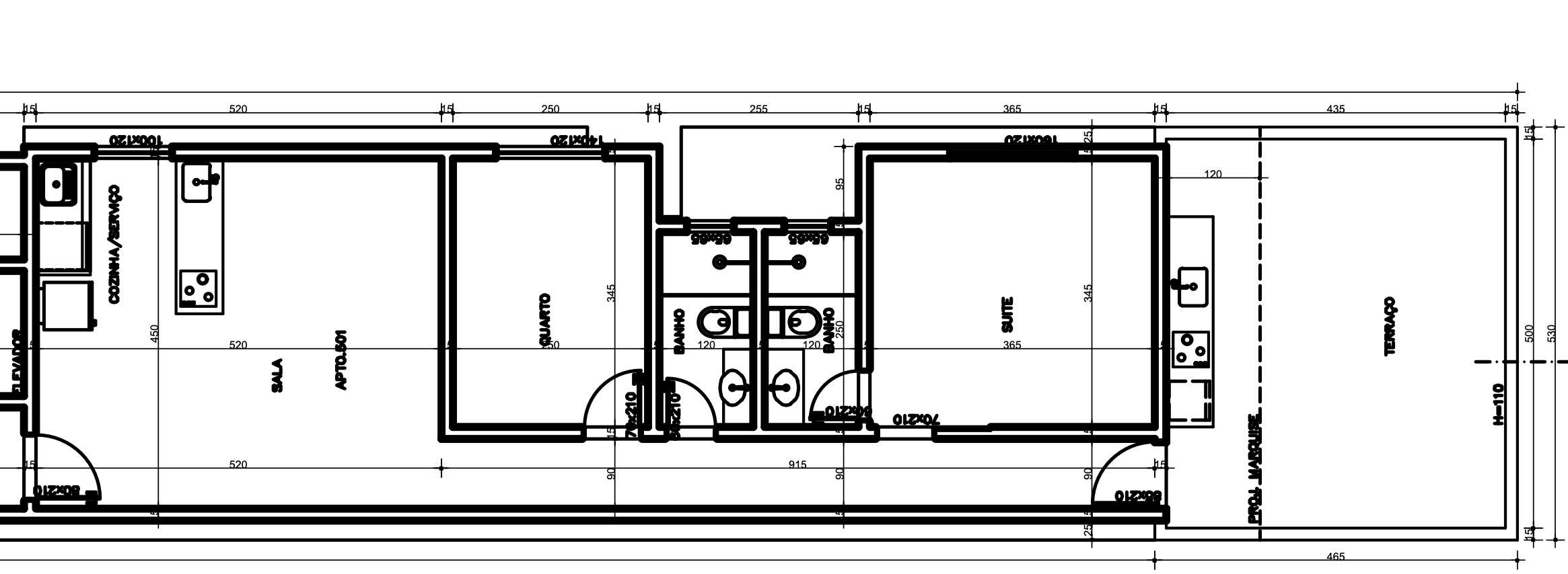 Apartamento à venda com 2 quartos, 16m² - Foto 6