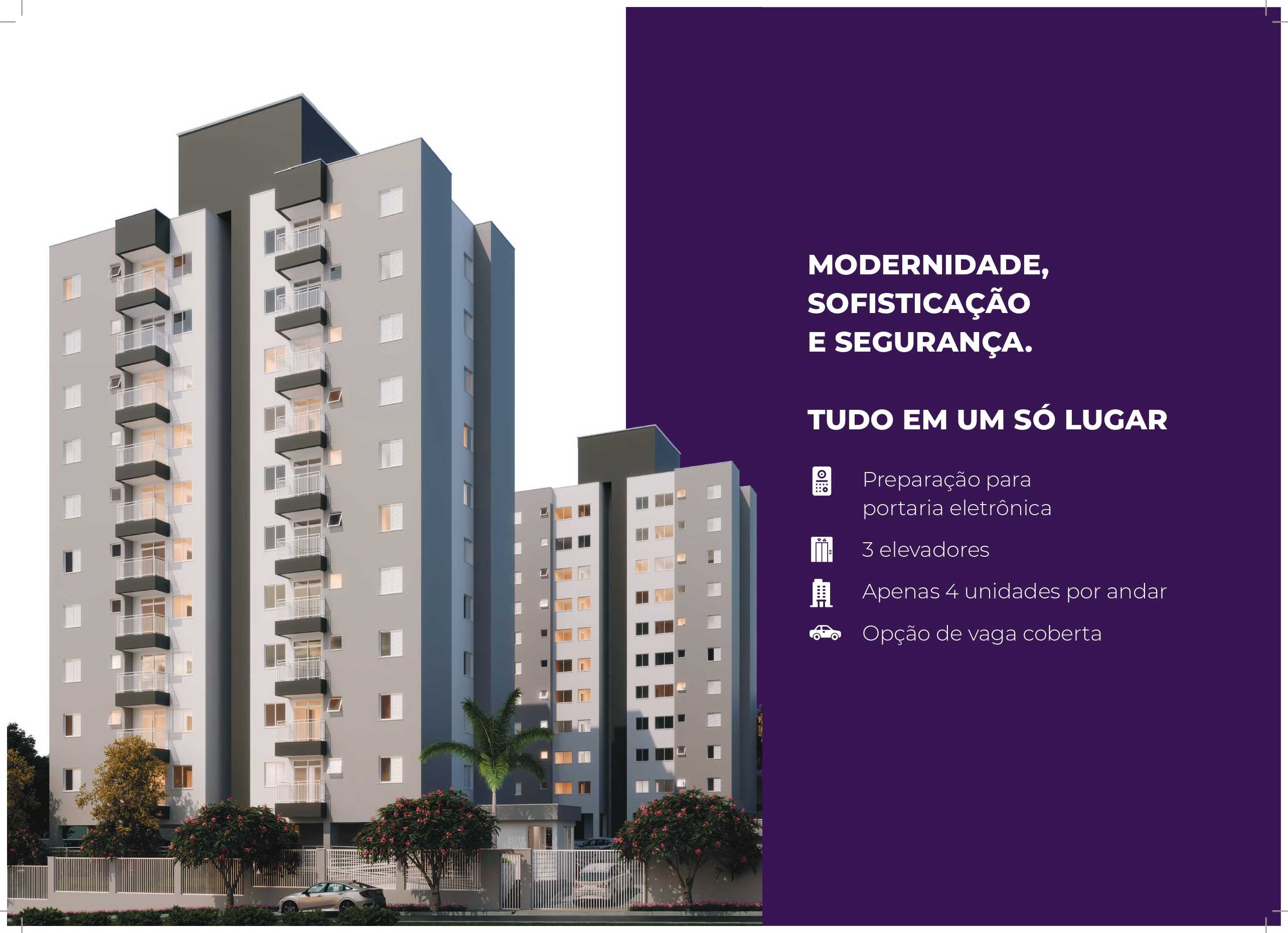 Apartamento à venda com 2 quartos, 48m² - Foto 3