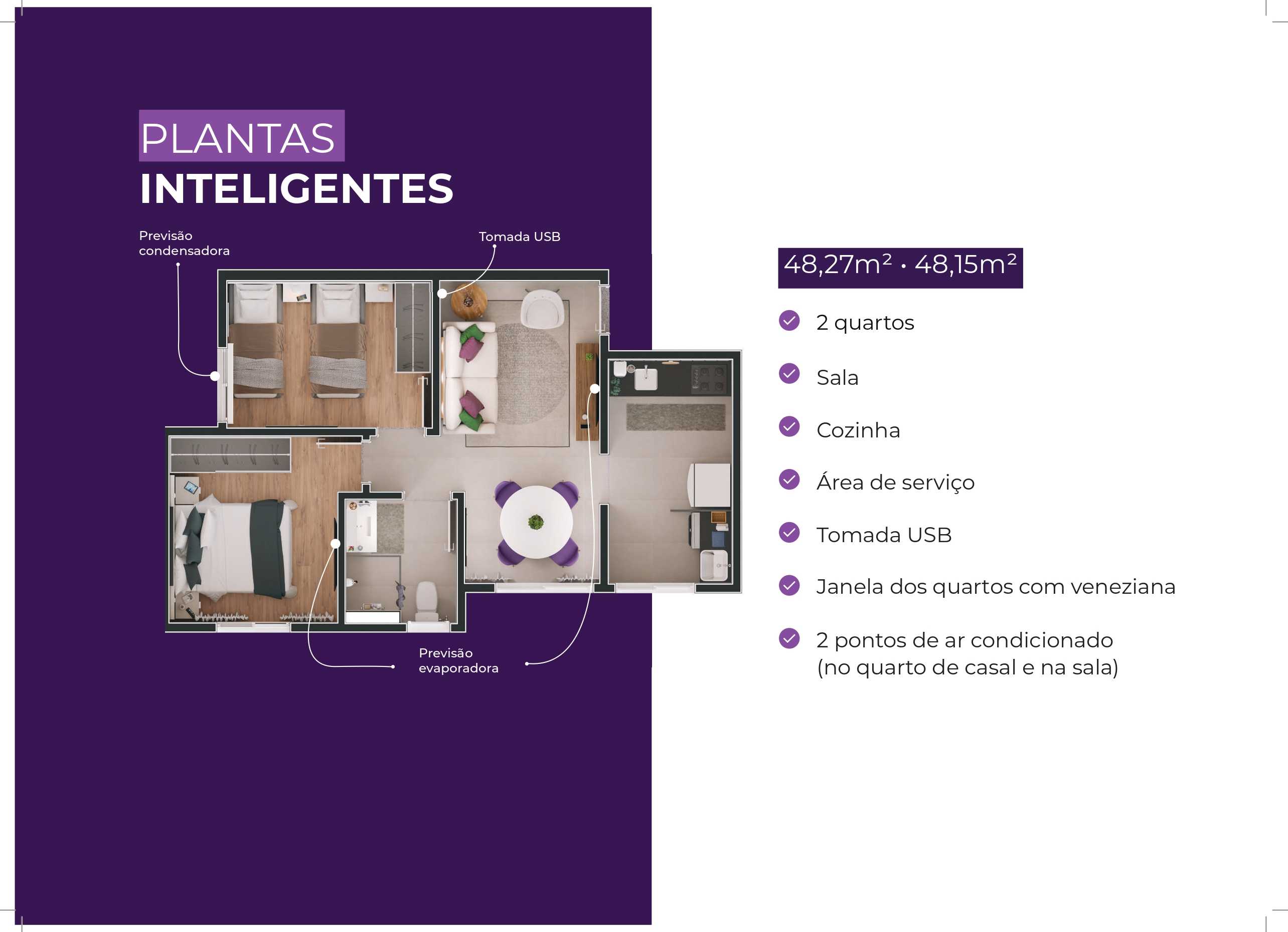 Apartamento à venda com 2 quartos, 48m² - Foto 15