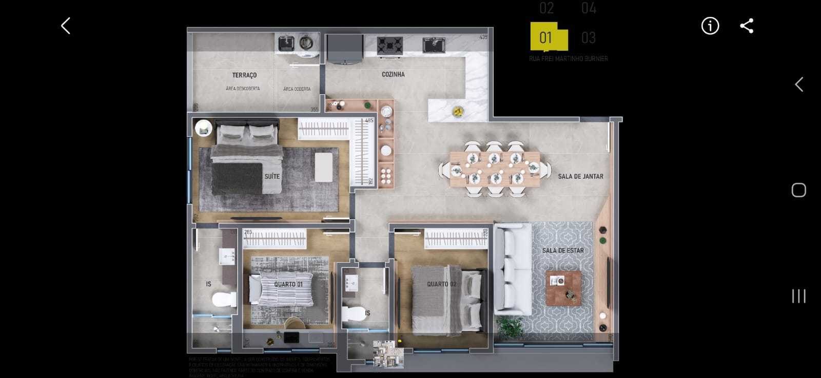 Apartamento à venda com 3 quartos, 95m² - Foto 4