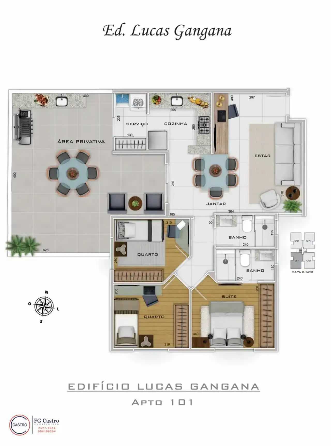 Apartamento à venda com 3 quartos, 75m² - Foto 5