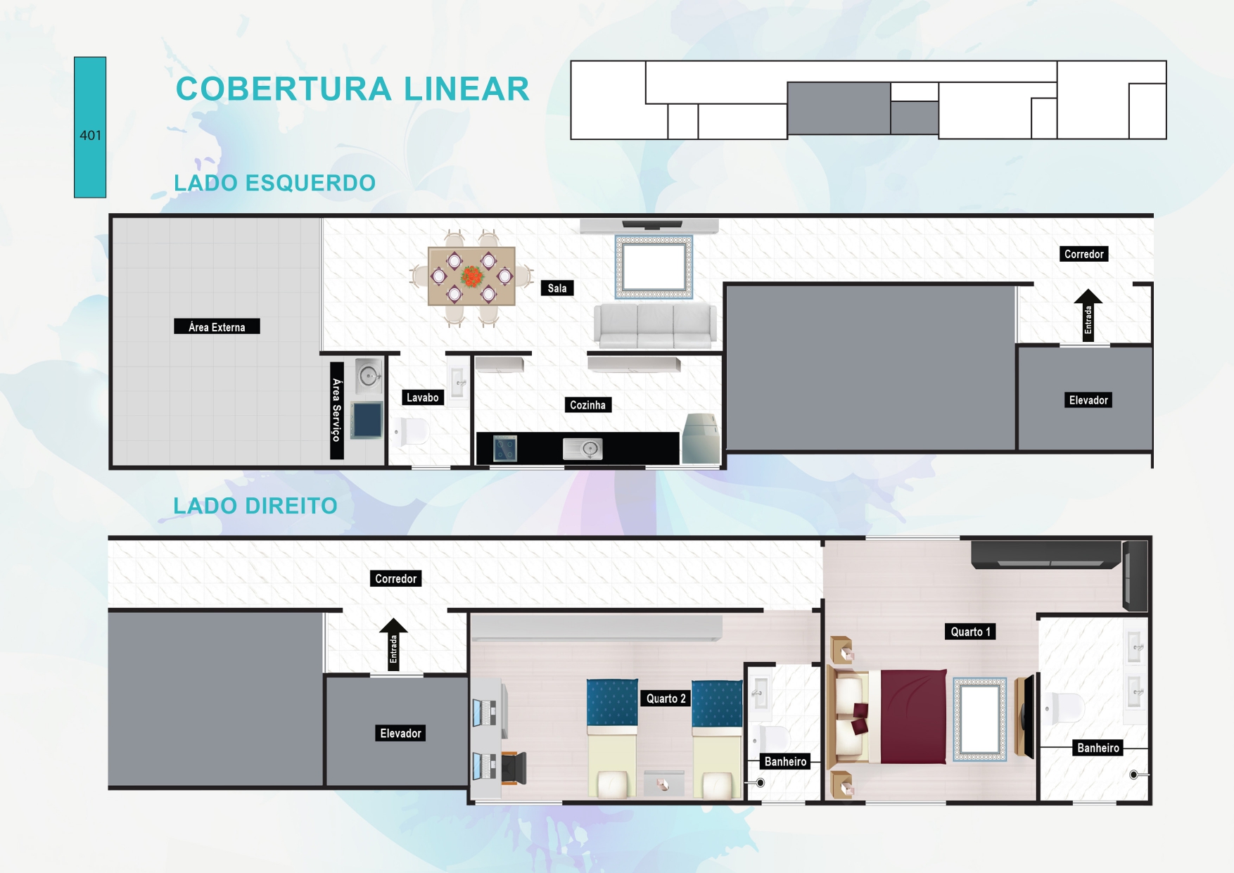 Cobertura à venda com 2 quartos, 97m² - Foto 6