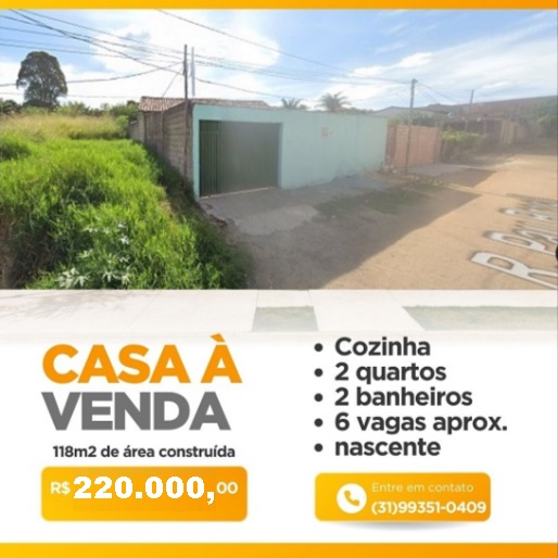 Casa à venda com 2 quartos, 220m² - Foto 1