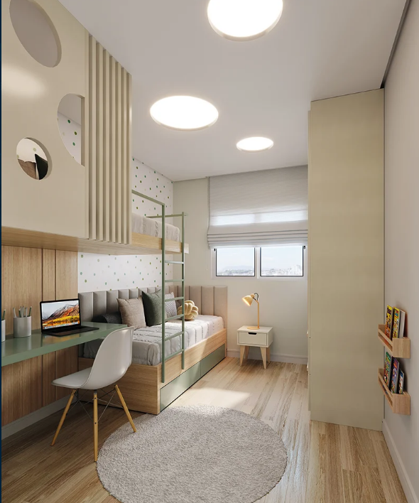 Apartamento à venda com 3 quartos, 59m² - Foto 4