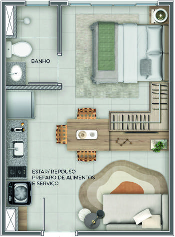 Apartamento à venda com 1 quarto, 24m² - Foto 17