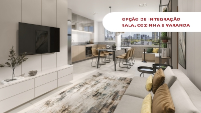 Apartamento à venda com 2 quartos, 54m² - Foto 3