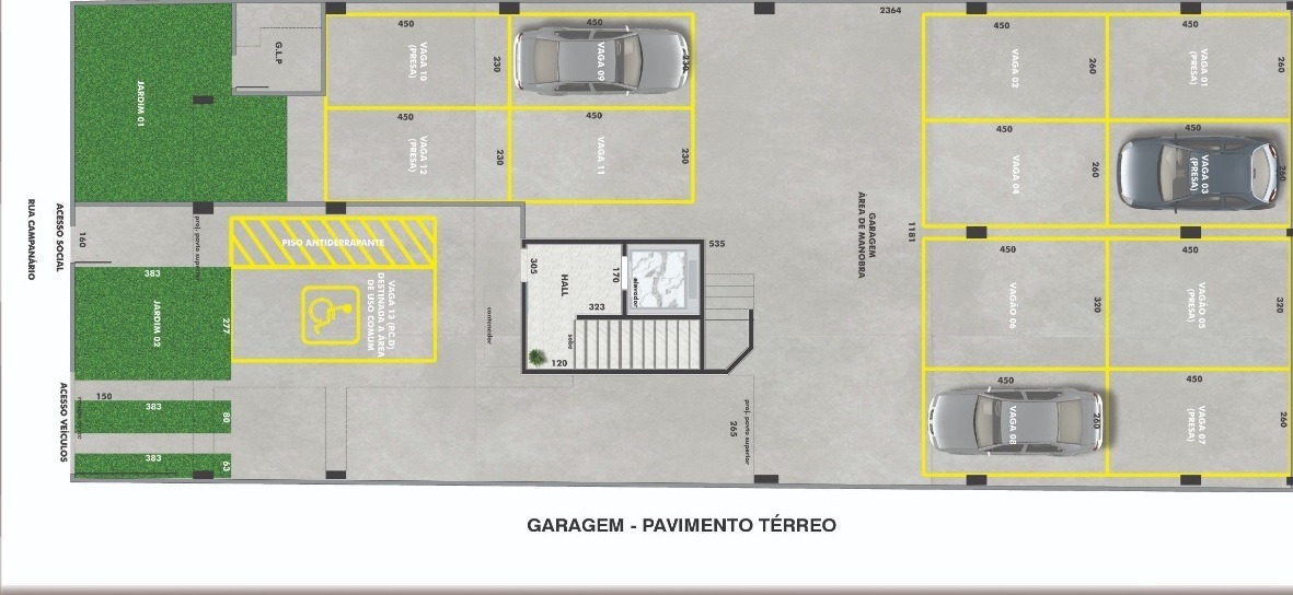 Apartamento à venda com 3 quartos, 76m² - Foto 4