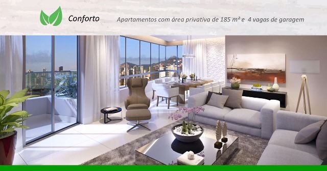 Apartamento à venda com 4 quartos, 184m² - Foto 2